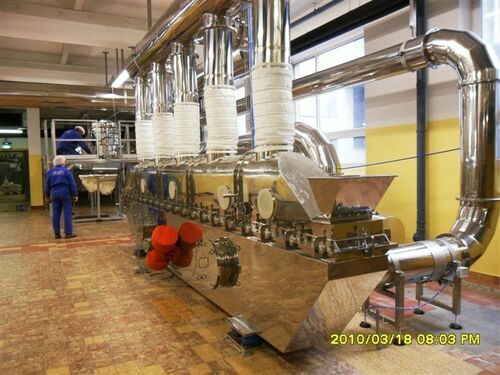 Latest company case about Application of Vibrating Fluidized Bed Dryer for Continuous Granule Drying in Austria