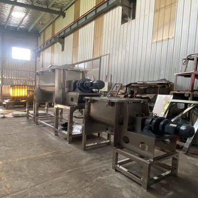 CE 1000L Dried Vegetable Flour Ribbon Mixer Commercial For Sugar Flour