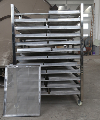 Automatic Hot Air Circulation Tray Dryer Pumpkin Seed Hemp Flower