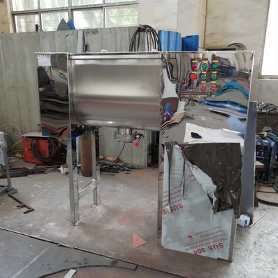 100L to 10000L Dry Powder Horizontal Ribbon Mixer Double Helix Industrial Powder Liquid Ribbon Mixer