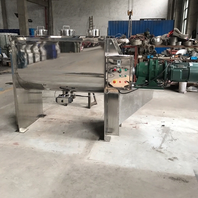 11KW Stainless Steel Double Ribbon Blender 1000L Horizontal Mixer Machine