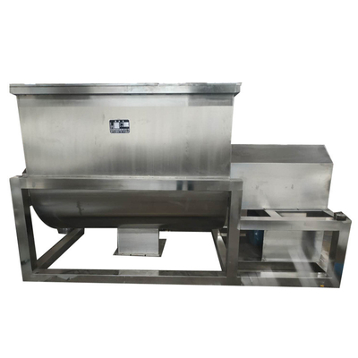 3200kg Horizontal Industrial Spiral Mixer Screw Blade Ribbon Mixing Machine