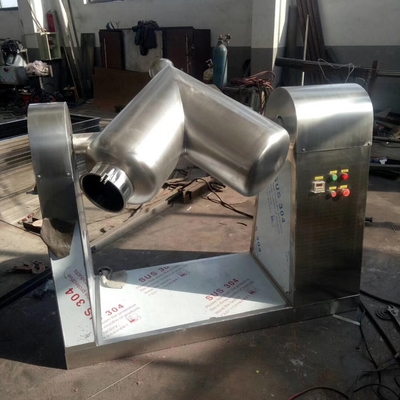 Dust Free SUS304 Amino Acid V Type Powder Mixer For Foodstuffs Industry