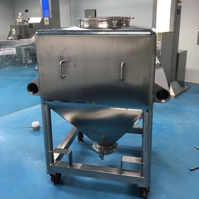 Pharmaceutical Aseptic Square Cone Mixer Chemical Powder Granule Mixing Machine