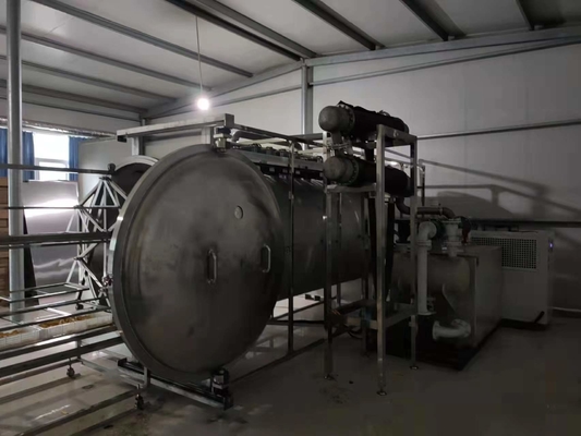 WKS Microwave Vacuum Dryer 9.6kg/H To 12kg/H Food Processing Dehydrator