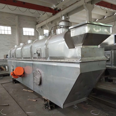 210kg/H 6.75m2 Continuous Vibrating Fluidized Bed Dryer For Refined Oxalic Acid