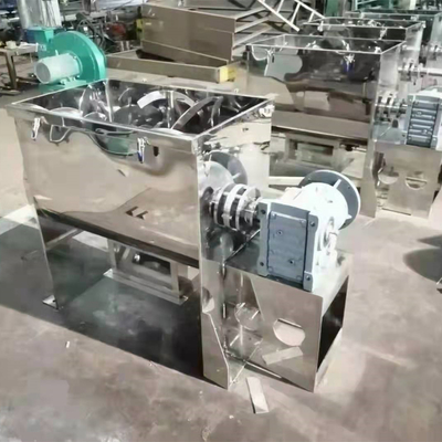 37KW U Shape Horizontal Ribbon Blender Nuts Rice Sugar Salt Tea Powder Mixer Machine
