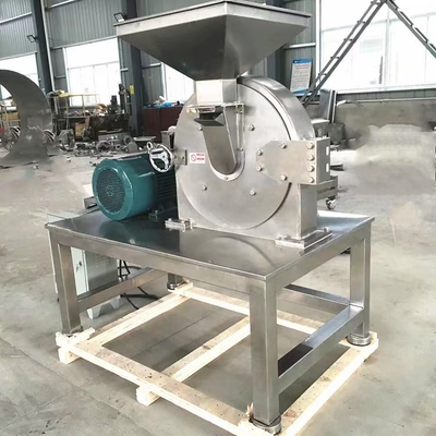 Custom 4KW Stainless Steel Sugar Grinder Pulverizer For Chinese Herbal