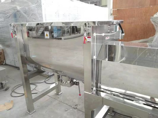 22kw Stainless Steel Ribbon Mixer Multifunctional For Chemical Powder Liquid