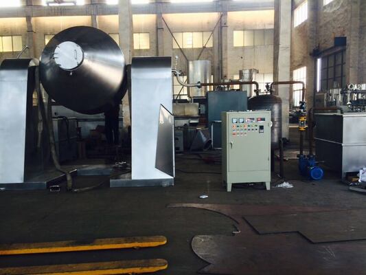 Double Cone Rotary Vacuum Drying Machine For Pharmaceutical Chemical Powders