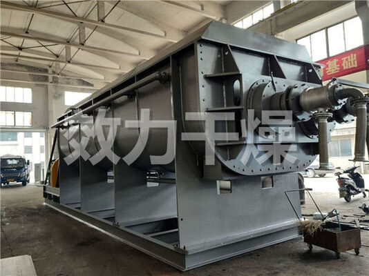 Efficient Continuous Hollow Blade Paddle Dryer Machine Low Energy Consumption