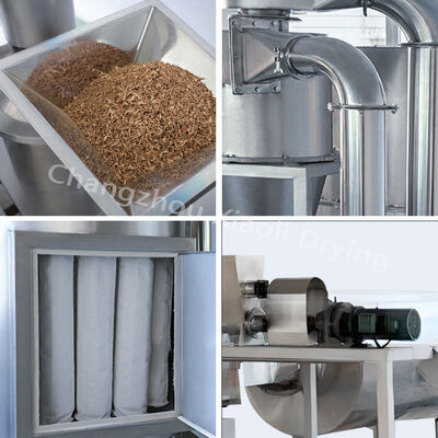 XSG Series Rotary Flash Dryer Machine For Filter Cakes / Pastes And Slurries