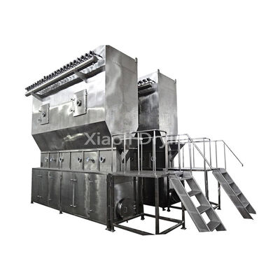 Continuous Boiling Dryer / Powder Fluid Bed Dryer For Chemicals