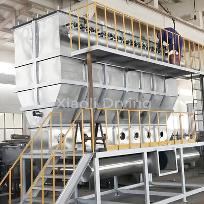 Continuous Boiling Dryer / Powder Fluid Bed Dryer For Chemicals