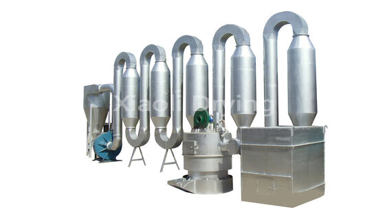 QG FG Series High Efficiency Pneumatic Flash Dryer For Instant Drying Of Heat Sensitive Materials