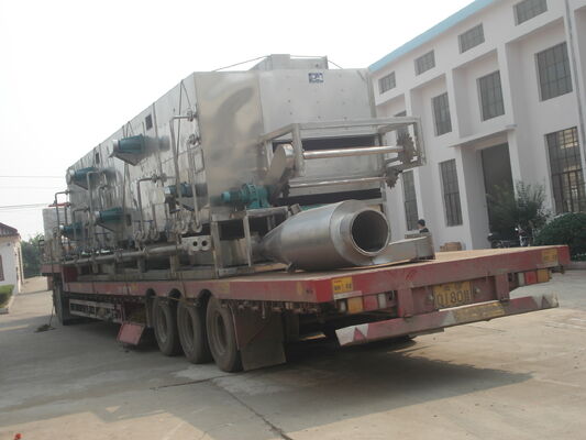 High Efficiency Continuous Belt Dryer High Moisture Solutions For Vegetable Drying
