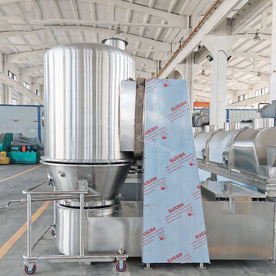 Industrial Fluid Bed Dryer FBD Pharmaceutical API Powder Equipment For Continuous Dehydration Drying