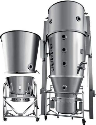 GMP Compliant FL Series Granulator Dryer Pharmaceutical Manufacturing Equipment 304 Stainless Steel