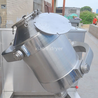 2000L 5.2kW Industrial 2D Powder Mixer Machine For Chemical Industries