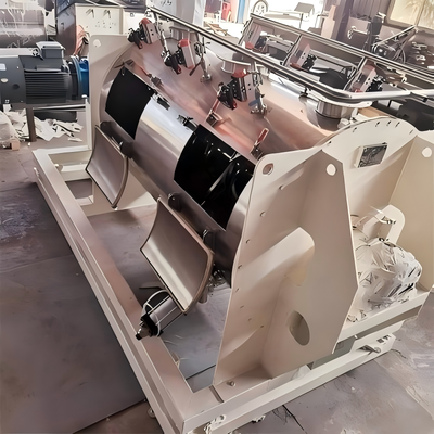 LDH-4 Granules Plough Share Mixer 38kW Industrial Powder Mixer 1600-2400kg Per Batch