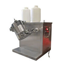 High Efficiency 3D Mixer for Stable Granule Flow and Uniform Blending of Pharmaceutical Powders