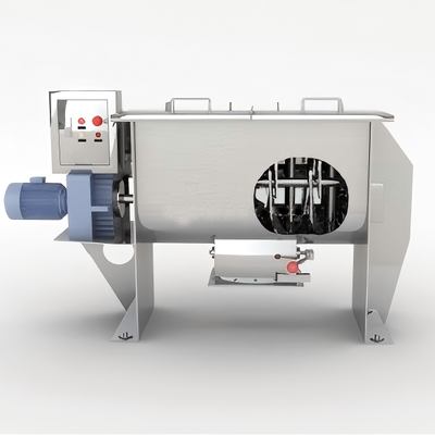 Small Batch 300L Horizontal Ribbon Blender 100-150kg Powder Mixing Machine