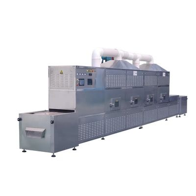Stainless Steel Belt Continuous Microwave Dryer Sterilization Conveyor Dryer Machine