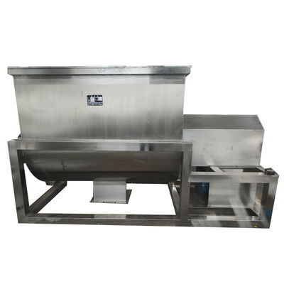 3200kg Horizontal Industrial Spiral Mixer Screw Blade Ribbon Mixing Machine