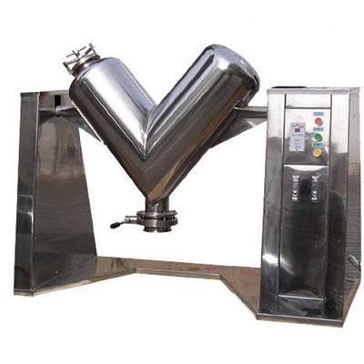 1.5-2.2KW V Type Powder Mixer Protein Coffee Milk Powder Mixing Machine
