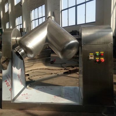 1.5-2.2KW V Type Powder Mixer Protein Coffee Milk Powder Mixing Machine
