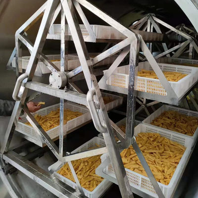 Commercial Fruit Vegetable Microwave Vacuum Dryer Industrial Food Drying Machine