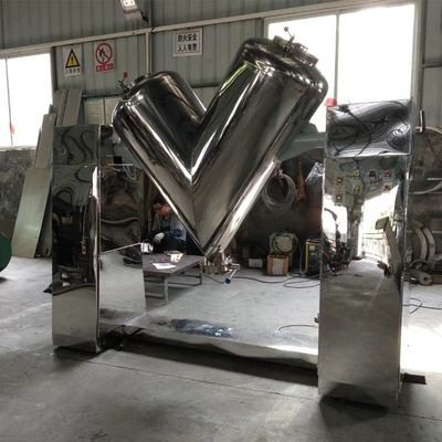 CE Industrial V Type Powder Mixer Food Grade Salt Mixing Machine
