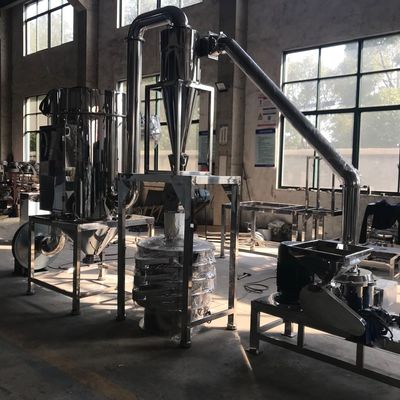 Chemicals Hammer Mill Grinding Machine Stainless Steel 304 Pharmaceutical Pulverizer