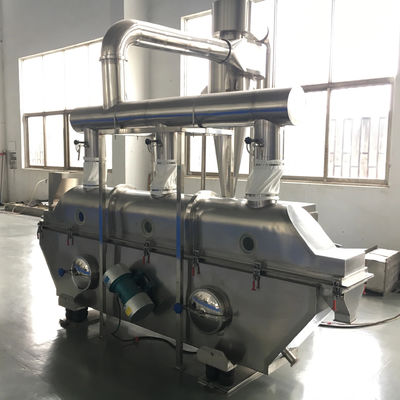 0.9m2 To 6.75m2 Vibrating Fluidized Bed Dryer For Jasmine Chrysanthemum Rose