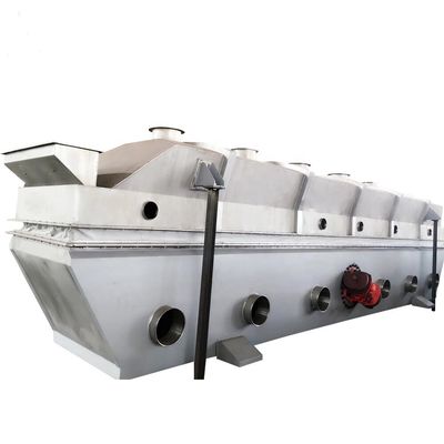0.9m2 To 6.75m2 Vibrating Fluidized Bed Dryer For Jasmine Chrysanthemum Rose
