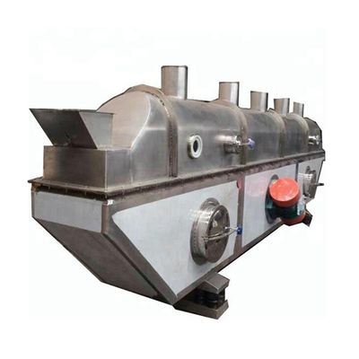 0.9m2 To 6.75m2 Vibrating Fluidized Bed Dryer For Jasmine Chrysanthemum Rose