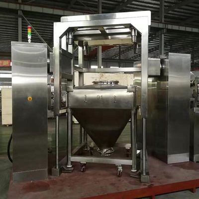 Single Arm Lift Square Cone IBC Bin Blender Pharmaceutical Industrial Chemical Mixer