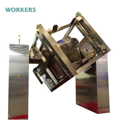 Pharmaceutical Aseptic Square Cone Mixer Chemical Powder Granule Mixing Machine