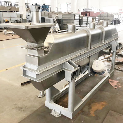 0.9m2 To 6.75m2 Vibrating Fluidized Bed Dryer For Jasmine Chrysanthemum Rose