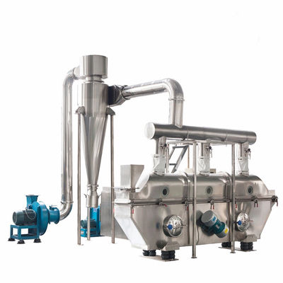 100-130kg/H Vibrating Fluidized Bed Dryer Dihydro Ammonia Fluid Bed Granulator