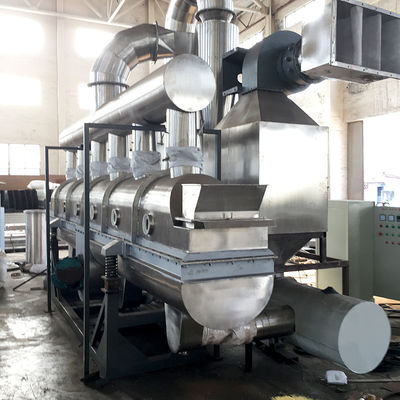 4.5*0.6M Linear Vibro Fluidized Bed Dryer Sodium Polyacrylate PVB Resin Dryer Machine