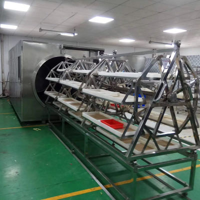 WKS Microwave Vacuum Dryer 9.6kg/H To 12kg/H Food Processing Dehydrator