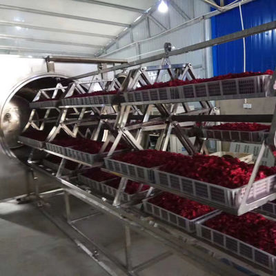 48kw Rotary Vacuum Microwave Oven