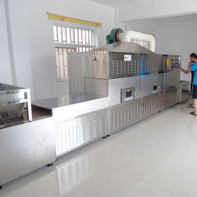 1000mm Belt Continuous Tunnel Dryer Microwave Sterilizer Industrial Drying Machine