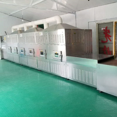 1000mm Belt Continuous Tunnel Dryer Microwave Sterilizer Industrial Drying Machine
