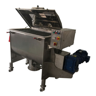 42rpm Double Paddle Horizontal Ribbon Mixer Medicine Capsule Chemical Blender Machine