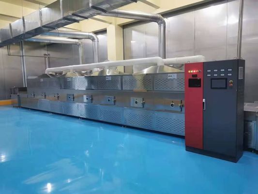48-60kg/H Kava Powder Microwave Tunnel Oven Industrial Drying Machine