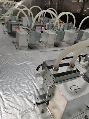 48-60kg/H Kava Powder Microwave Tunnel Oven Industrial Drying Machine