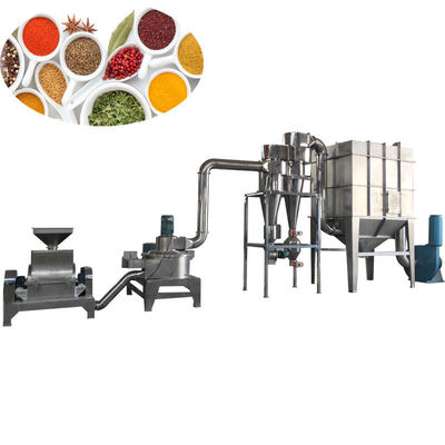 Food Medicine Ultrafine Pulverizer Air Cooled Low Temperature Grinding Machine